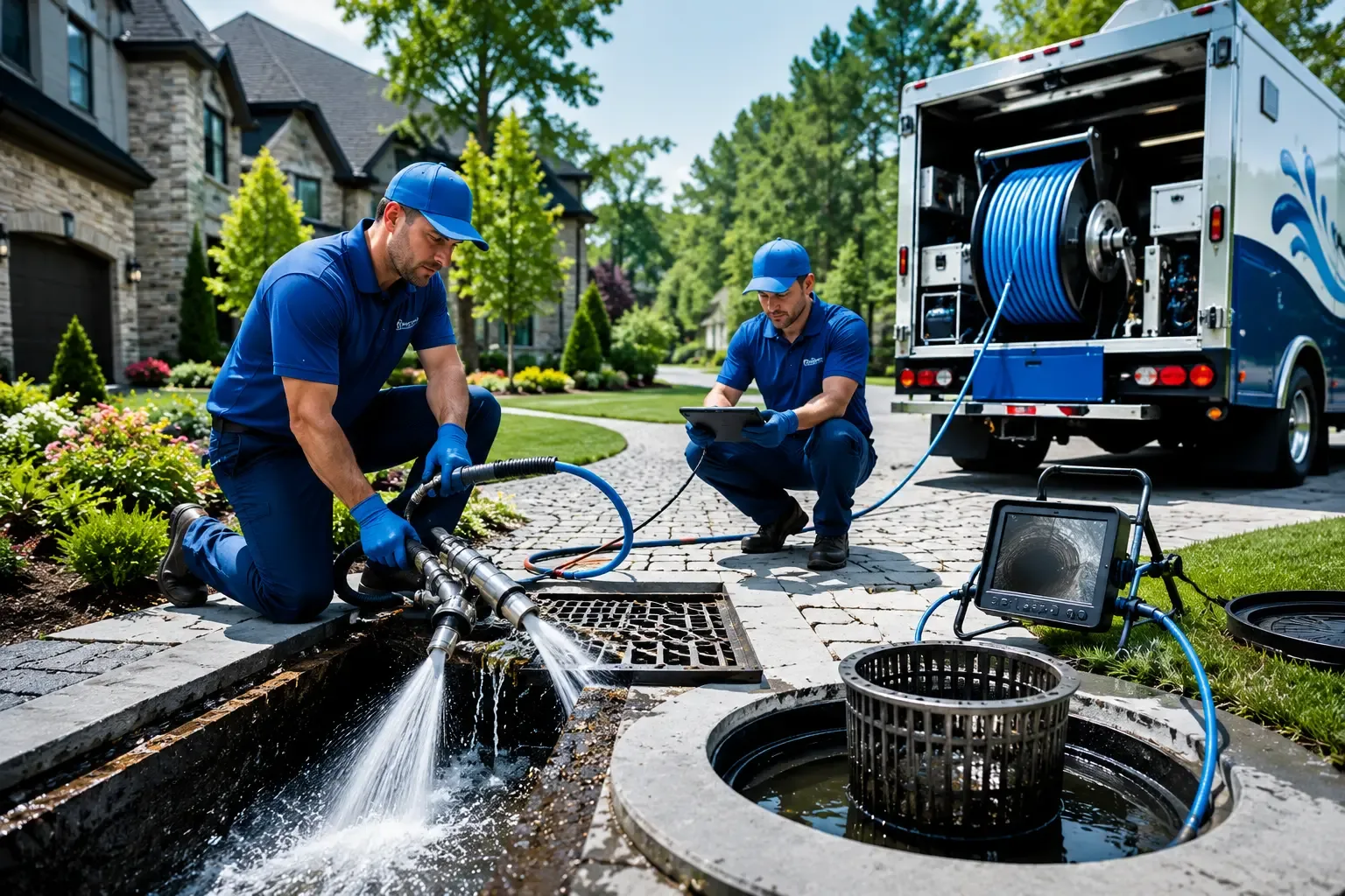 Local outdoor drain cleaning professionals in Olivet, MI